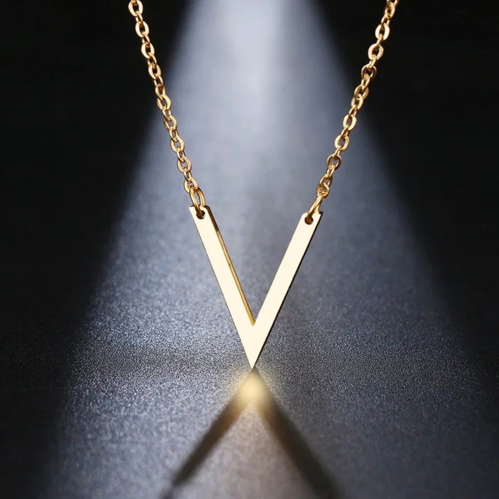 Pendant V Necklace - Picture 3 of 3